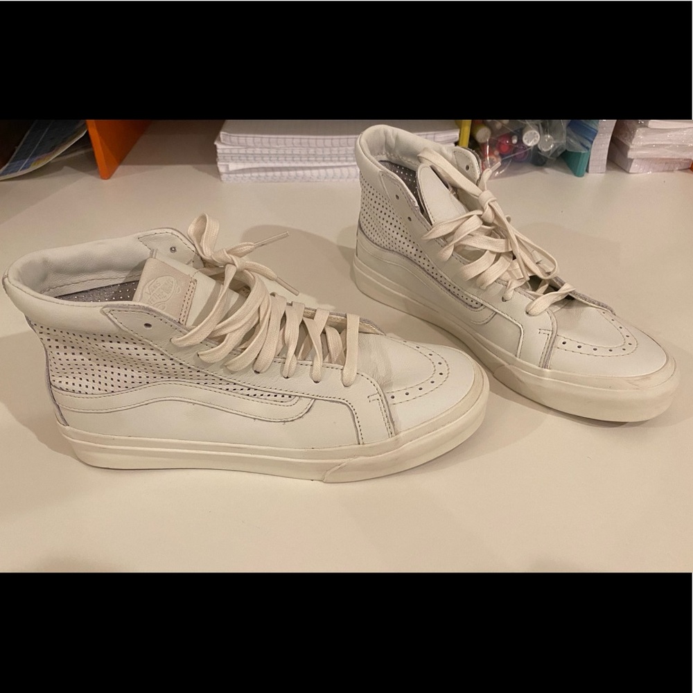 Vans high top sneakers